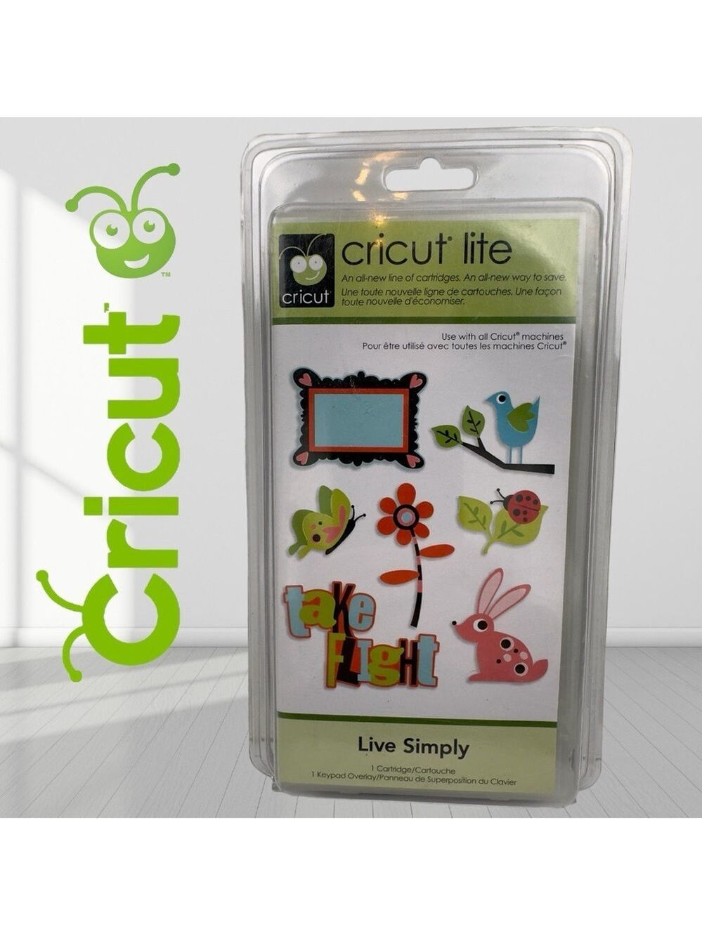 NWOT Cricut lite sealed cartridge Live Simply